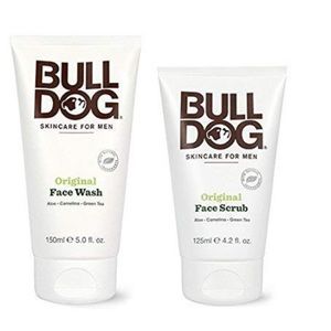 Bulldog Skincare for Men Original Face Wash and Original Face Scrub Bundle
